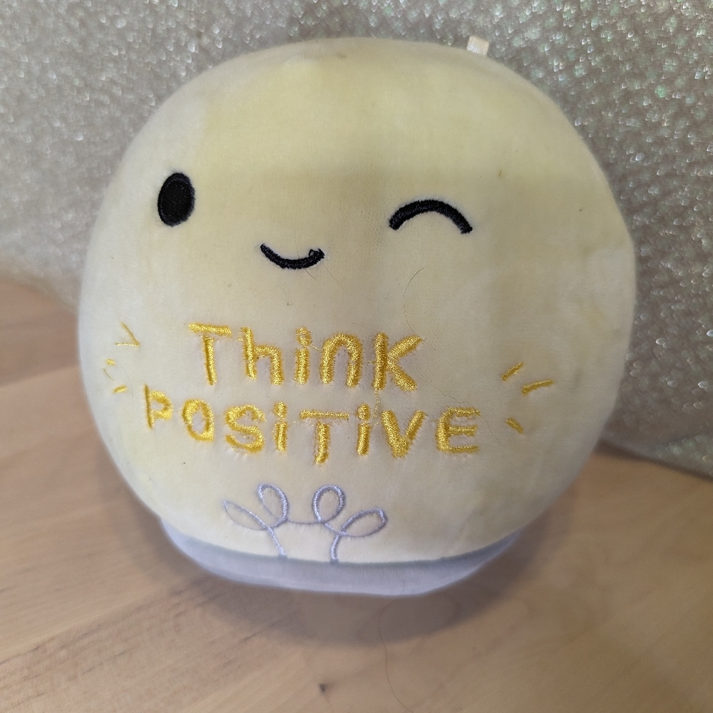 Think positive squishmallow crissle the light bulb
